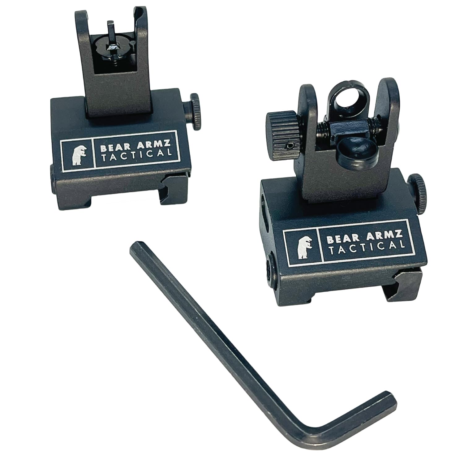 Amazon.com: Flip Up Iron Sights | Co-Witness | Spring Loaded | Low